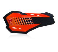 universal motocross enduro motorcycle handguards plastic Rtech Hp2 orange