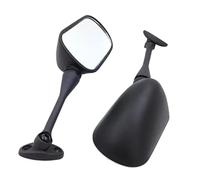 Universal Motorbike Mirror For CBR1000RR CBR1000 CBR 1000 RR 1000RR 2004 2005 2006 2007 2pcs Black Left Right Motorcycle Rear View Mirrors Moto Accessories