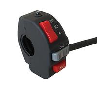 Universal Motorbike Switch Assembly for 7/8 inch 22mm Diameter Handlebars | Heavy Duty Switch for Headlight, Indicators ( Turn Signals ), Horn Control | Switchgear Cluster