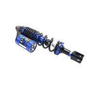Universal Motorcycle 320mm 340mm Hydraulic Rear Shock Absorber For BWS For RSZ For FORCE For JOG Scooter For ATV Motorcycle Shock(340mm blue U)