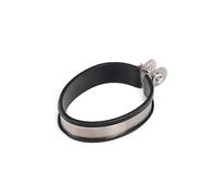 Universal Motorcycle 50.8mm Exhaust Muffler Holder Clamp Stainless Steel Fixed Ring Support Bracket Round