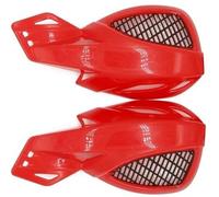 Universal Motorcycle 7/8 Inch Hand Guards Handlebar Protectors Motorcycles Hand Guards(Red)