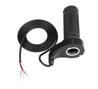 Universal Motorcycle Accelerator Electric Scooter Twist Speed Throttle Grip with 3 Wires for Efficient Speed Control Black Plastic 3 Wire Throttle,Motorcycle Handlebars
