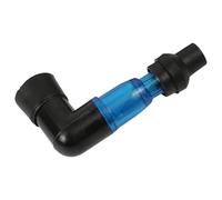 Universal Motorcycle Accessories - Flash Plug Cap | High Voltage Elbow Plug | ABS Transparent, Yellow, Red, Blue | Motorcycles, Tricycles, Engine Replacement