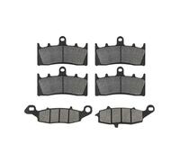 Universal motorcycle accessories front and rear brake discs compatible with VN 1500 P1/P2 M S 1600 B1 M S M VZ K4 I(Front and Rear)