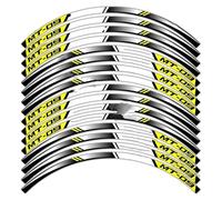 Universal Motorcycle Accessories Reflective Waterproof Wheel Hub Sticking Sticking For Yamaha For MT-09(Style 1)