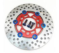 Universal Motorcycle Aluminum Alloy Floating Brake Discs 200mm Rapid Cooling Brake Pads For Ho&nda DIO 28/34/35/36(200 Red disc)