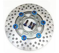 Universal Motorcycle Aluminum Alloy Floating Brake Discs 200mm Rapid Cooling Brake Pads For Ho&nda DIO 28/34/35/36(200 Titanium Disc)