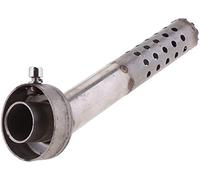 Universal Motorcycle Angled DB Killer Exhaust Muffler Can Insert Baffle Silencer to Fit Exhaust Pipes O.D. 48mm 1.8 inch - 160mm Length