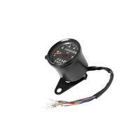 Universal Motorcycle Backlight Dual Odometer 0-140KM/H Tachometer Gauge Dashboard Tachometer Gauge