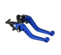 Universal Motorcycle Brake Clutch Lever 22 mm Diameter Handlebar 50cc+Dirt 125 Handle+ 600 for Bandit 2000F Motorcycle Short Brake Clutch Levers(Blue)
