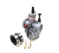 Universal Motorcycle Carb For Mikuni For OKO ATV 21 24 26 28 30 32 34 2T 4T Motorcycle Carburetor With Power Jet For