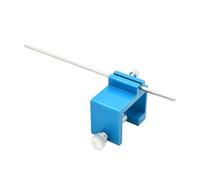 Universal Motorcycle Chain Alignment Tool For Sprocket Adjustment Compatible With Various Bikes Aluminum Chain Adjuster(Blue)