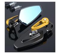 Universal Motorcycle CNC 7/8" 22mm Rearview Handle Bar Ends Side Mirrors For YAM&AHA RAIDER RAPTOR 700 R6 2017 XMAX 300 R1 2004(C)