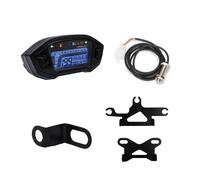 Universal Motorcycle Digital 13000rpm Meter Backlight Motor For 2-4 Cylinders Odometer 7 Colors Adjust Dashboard Tachometer Gauge