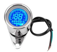 Universal Motorcycle Digital Display Speed Meter Odometer with RPM and Oil Tracking 0 199km/h (Electrosilvering) (Electrosilvering)