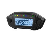 Universal Motorcycle Digital Panel Speedometer 7 Colors Dashboard With Turn Signal Lights Scooter Meter Fort For Ka&wasaki