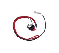 Universal Motorcycle Engine Start Stop Switch ON OFF Button Two Core Wire Compatible With Motocross ATV UTV Pit Bike Drop Design(Red)