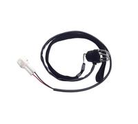 Universal Motorcycle Engine Start Stop Switch ON OFF Button Two Core Wire Compatible With Motocross ATV UTV Pit Bike Drop Design(Black)