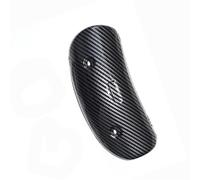 Universal Motorcycle Exhaust Cover Middle Connection Link Pipe Carbon Fiber Protector Heat Shield Guard For Ak AR