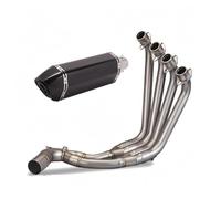 Universal motorcycle exhaust Exhaust Systems For Honda CBR650R CBR650F CB650F CB650R 14-23 Whole for Pipe