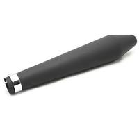 Universal Motorcycle Exhaust Megaphone Silencer Matt Black