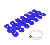 Universal Motorcycle Exhaust Muffler Guard Compatible With EC EXF MC MCF EXECF Models Fits 125 250 300 350 450 250F 350F 450F Engines(Blue)