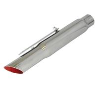 Bike It Universal 15" Slash Cut Motorcycle Exhaust Silencer