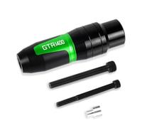 Universal Motorcycle Exhaust Slider For Ninja H2 H2R GTR1400 Motorcycle CNC Falling Protection Frame Slider Fairing Guard Anti Crash Pad Protector(Green GTR1400)
