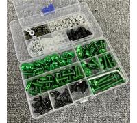 Universal Motorcycle Fairing Bolts Screws Kit For Yamaha Xvs 650 1100 For Aerox 50 155 For Raptor 700 Ltz 400 For Xmax300(Green)