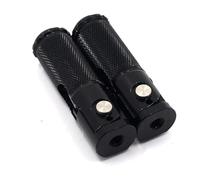 Universal Motorcycle Folding Footrests Footpegs Foot Rests Pegs Rear Pedals Set Parts Motorcycle Footpegs(Black)