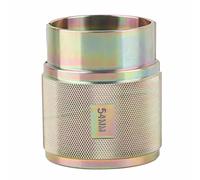 Universal Motorcycle Fork Oil Seal Driver Tool, Carbon Steel Fork Seal Installer for Conventional and Inverted Forks, Heavy - Duty Split Design for Dirt Bike and Street Bike (54mm)