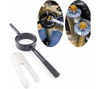 UNIVERSAL MOTORCYCLE FORK SPRING COMPRESSOR TOOL KIT WORKS WITH MOST UPSIDE DOWN SREETBIKE FORKS MADE FROM AIRCRAFT GRADE 6061 ALUMINUM