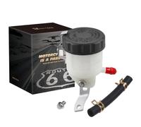 Universal Motorcycle Front Brake Master Cylinder Brake Pump Tank Oil Cup Fluid Bottle Reservoir With Bracket For Suzuki GSXR 600 GSXR 750 GSXR 1000 2006 2007 2008 2009 2010 up