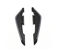 Universal Motorcycle Front Fairing Winglets Side Spoilers Dynamic Wing Sticker Winglet Aerodynamic Fairing(Grey)