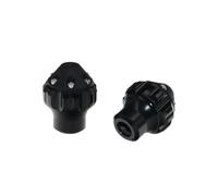 Universal Motorcycle Front Frame Sliders Crash Protector Pads Anti Drop Collision Caps Compatible With Various Bike Models(Gold)