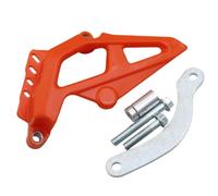 Universal Motorcycle Front Sprocket Cover Chain Protector Guard Small Fly Compatible With 250cc NC450 Kayo Bosuer Avantis Pleic And Similar Models(Orange)
