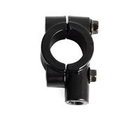 Universal Motorcycle Handle Bar Handlebar Mirror Adapter Mount Holders Bracket Clamp Handlebar Riser(Black-10MM)
