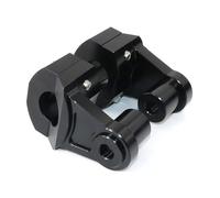 Universal Motorcycle Handle Bar Riser Clamp For Triumph For Bonneville T100 2001 2002 2003 2004 2005 2006-2020 T120 2016-2020 Motorcycle Handlebar Risers 25.4mm(Black)