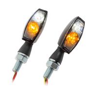 Universal Motorcycle HIGHSIDER LED Indicator BLAZE Tinted With Position Light M8