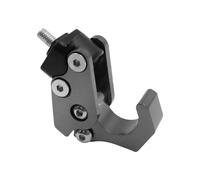 Universal Motorcycle Holder Helmet Claw Hook For Bike Bicycle Storage Bag Aluminum Clips Luggage Hanger Accessories(Titanium color)