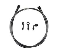 Universal Motorcycle Hydraulic Brake Oil Hose CNC Craft Available in 400mm to 2400mm M10 Mounting Hole Rotatable Fittings for Scooters Motorcycles ATV Off-Road Vehicles