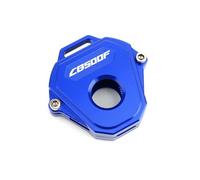 Universal motorcycle key shell For Hon@&da CB500X CB500F CB 500X 500F 500 X F Motorcycle Accessories CNC Aluminum Moto Key Cover Shell Case Cap Protector(CB500F Blue)