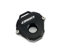 Universal motorcycle key shell For Hon@&da CB500X CB500F CB 500X 500F 500 X F Motorcycle Accessories CNC Moto Bike Key Cover Shell Case Cap Protector(CB500X Black)