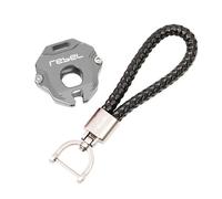 Universal motorcycle key shell For Hon@&da Rebel CM1100 REBEL 1100 1100T DCT 2022 2023 Motorcycle Accessories Key Cover Case Shell Keychain Keyring Key Chain(1Set Titanium)