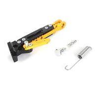 Universal Motorcycle Kickstand Parking Support Bracket Foot Side Stand Aluminum Compatible With Dirt Bike Motorbike Accessories(Gold)
