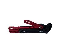Universal Motorcycle Kickstand Scooter Side Support Kick Bracket Foot Stand Adjustable Motorbike Parking Motorbike Stand(Red)