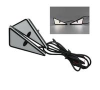 Universal Motorcycle LED Devil'Eyes Lights Demon Eyes Headlight Motorcycle Lights Lamp Lens Mini Projector Decoration Car