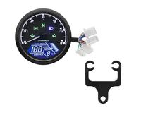 Universal Motorcycle Meter Speedometer Digital Odometer With Gear Indicator 12000kmh/mph Hour Meter Tachometer For Speedometer(SS0012-3)