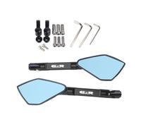 Universal Motorcycle Mirror CNC Side Rearview Blue Anti-glare Mirror For GSR400 GSR600 GSR750 GSR 600 400 750 Handlebar Mirrors